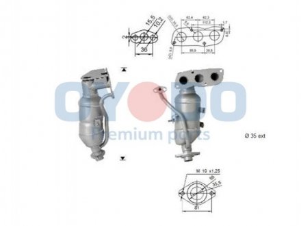 Каталізатор OYODO 10N0086-OYO