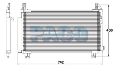Радатор кондиціонера Paco MP5051 (фото 1)