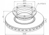 Диск Гальмівний Mb Atego Ø335*34*111Mm 8 От. Зад. Лів./прав. PE AUTOMOTIVE 016.663-00A (фото 1)