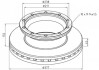 Диск Гальмівний Mb Dca/te/tz, Jost Dca Ø377*45*132Mm 10 От. Зад. Лів./прав. (Вентильований) PE AUTOMOTIVE 016.669-00A (фото 1)