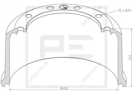 Автозапчастина PE AUTOMOTIVE 046.425-00