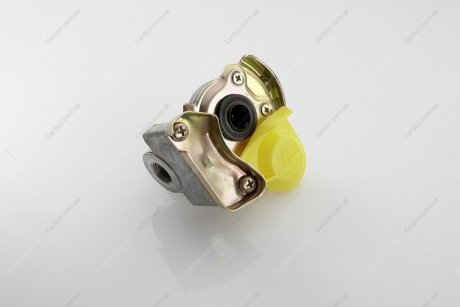 Зєднувач Пневматичний M22*1.5Mm Жовтий З Клапаном (Груша) PE AUTOMOTIVE 076.919-10A