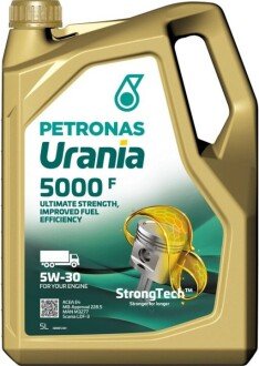 МАСЛО ДВИГАТЕЛЬ - 5W30 URANIA 5000 F 5L Petronas 71501MK2EU