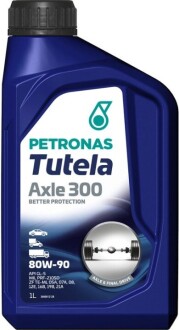 Олива трансмісійна TUTELA AXLE 300 80W-90 (1L) Petronas 76630E15EU