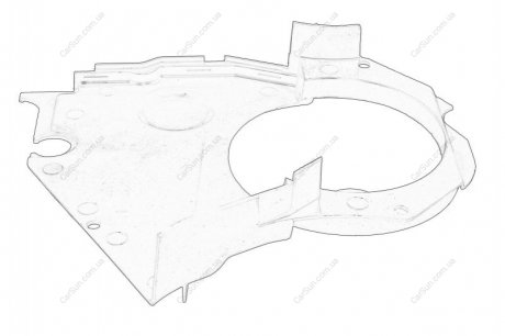 Крышка ремня ГРМ Peugeot/Citroen 0320F9 (фото 1)