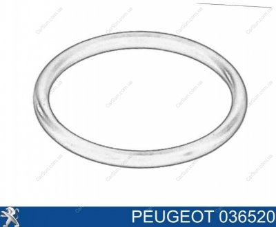 Кольцо упл. впускного коллектора C/P 1.9D/P 405 - Peugeot/Citroen 036520