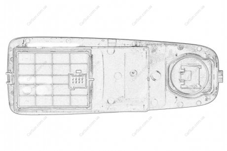 Перемикач, склопідйомник Peugeot/Citroen 1608705480 (фото 1)