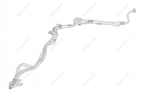 Гідравлічний шланг, механізм рульового керування Peugeot/Citroen 4014SL (фото 1)