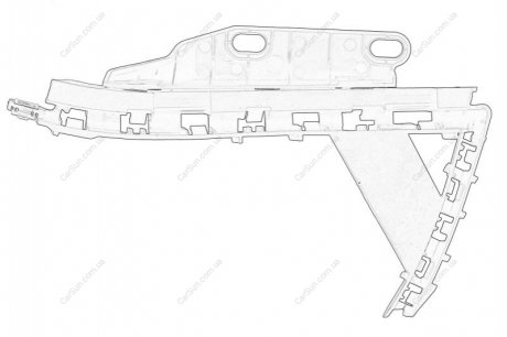 Кронштейн, крило Peugeot/Citroen 7840V2 (фото 1)