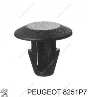 Клипса Peugeot/Citroen 8251P7 (фото 1)