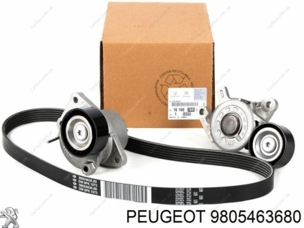 Ремень поликлиновый 6PK1070 Peugeot/Citroen 9805463680 (фото 1)