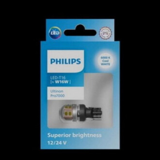 ZAROWKA LED 12V W16W ULTINON PRO7000SI PHILIPS 11067CU70X1