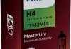 Автолампа MasterLife H4 P43t-38 70 W 75 W прозрачная PHILIPS 13342MLC1 (фото 1)