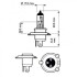 Лампочка H4 Premium 12V P43t-38 Блистер PHILIPS 47480330 (фото 2)