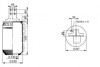 Пневмоподушка PHOENIX 1 DF 20 G-4 NP (фото 4)