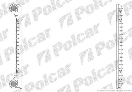 Радиатор охлаждения Polcar 132208A1