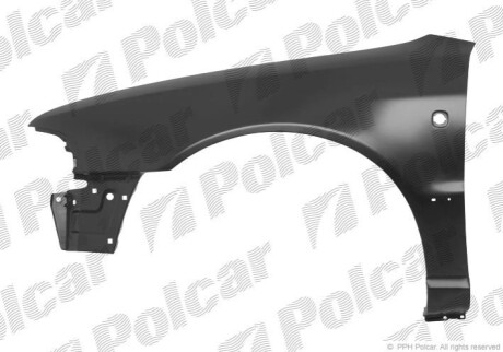 Крило переднє праве Polcar 132402-2