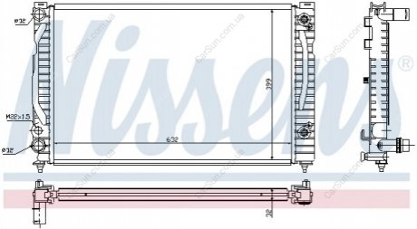 Радиатор охлаждения Polcar 132408A8