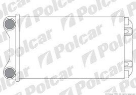 Радіатор пічки Audi A4 01- Polcar 1325N8A1