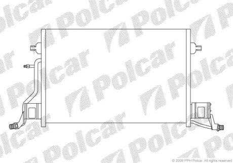 Автозапчасть Polcar 1327K8C2