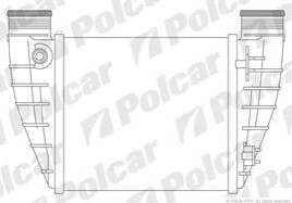 Радиатор воздуха (Интеркулер) Polcar 1336J8-3