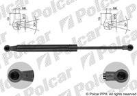 Амортизатор кришки багажника і капота Polcar 1402AB (фото 1)