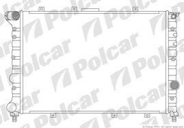 Радіатор охолодження Polcar 140808A4