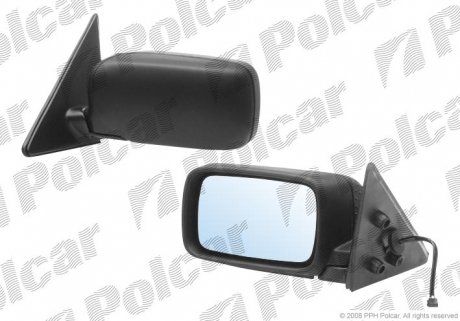 Зеркало внешнее правое Polcar 2007524M (фото 1)