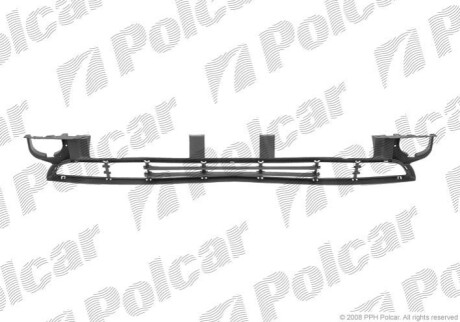 Решетка в бампер средняя Polcar 200927