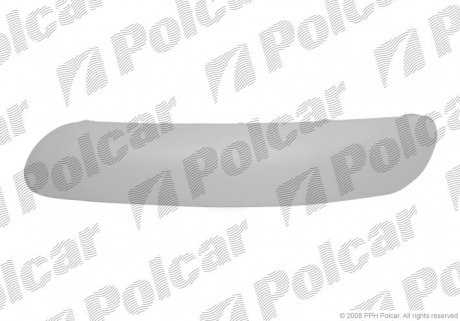 Молдинг бампера левый Polcar 231507-7