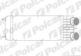 Радиатор воздуха (Интеркулер) Polcar 2317J81X