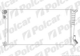 Радіатор охолодження Polcar 232608A8