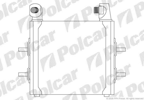 Радіатор масла Polcar 2330L81X