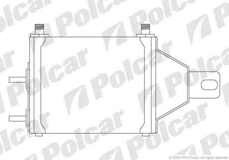 Радіатор масла Polcar 2330L82X