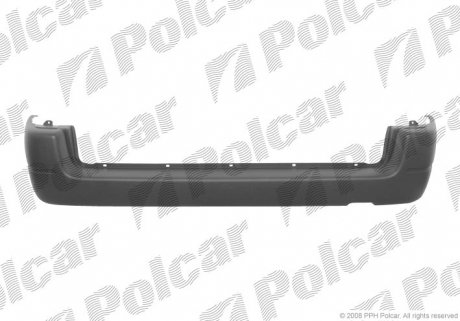 Бампер задній Polcar 235096-J