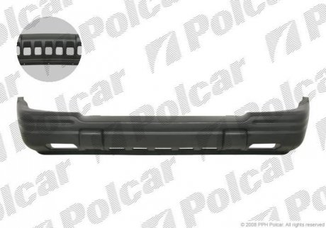 Бампер передній Polcar 240507-2