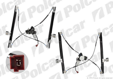 Стеклоподъемник электрический Polcar 2421PSE2