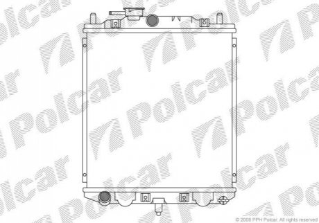 Радіатор охолодження Polcar 260508-1