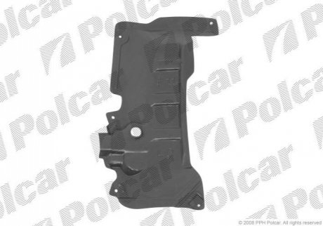 Защита под двигатель левый Polcar 273234-7 (фото 1)
