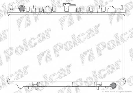 Радиатор охлаждения Polcar 276108-3