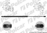 Амортизатор кришки багажника і капота Polcar 27L1AB