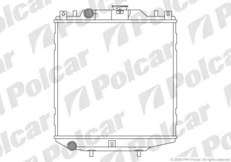 Радиатор охлаждения Polcar 290108A1