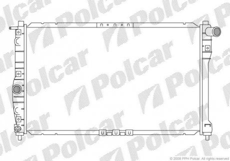 Радіатор охолодження Polcar 292208-1 (фото 1)