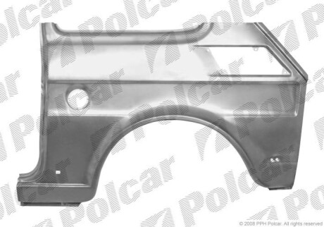 Крило заднє правий Polcar 300084