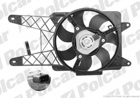 Вентилятор с корпусом/кронштейном Polcar 300223W1 (фото 1)