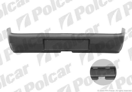 Бампер задній Polcar 300496