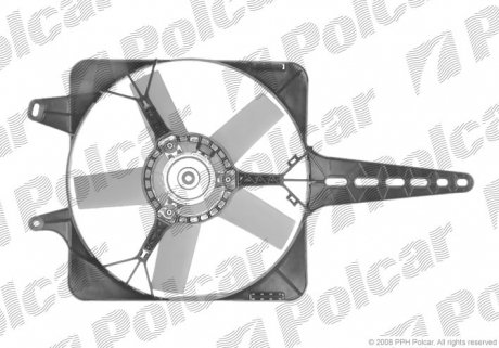 Вентилятор с корпусом/кронштейном Polcar 301623W2