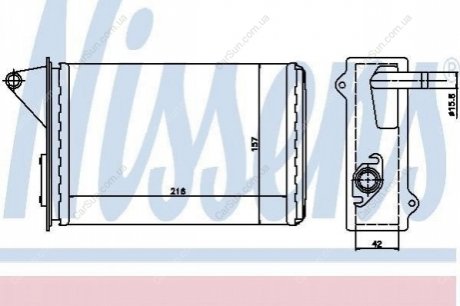 Радиатор обогрева Polcar 3016N8-1