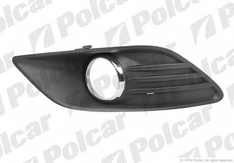 Решітка в бампер права Polcar 320527-4 (фото 1)