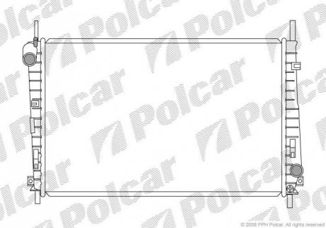 Радиатор охлаждения Polcar 321808-1